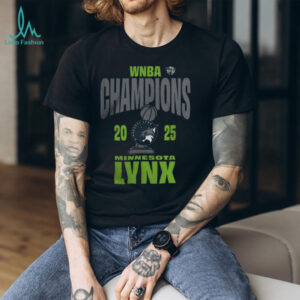 Minnesota Lynx 2025 WNBA Finals Champions Locker Room Shirt