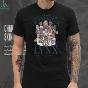 Minnesota Lynx Team Caricature Players Cartoon Shirt