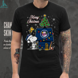 Minnesota Twins Merry Christmas Snoopy Baby T Shirt Holiday Baseball Tee