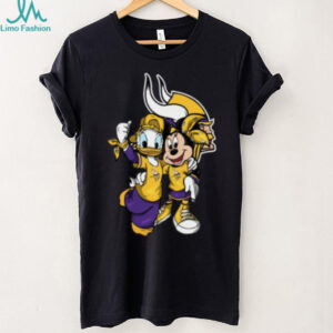 Minnesota Vikings Disney Characters Football T Shirt