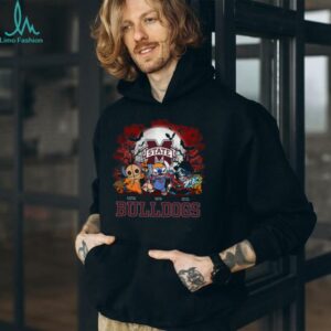 Mississippi State Bulldogs Scary Stitch Horror Tee – Custom NCAA Football Shirt – Personalized Halloween Gift for Sports Lovers