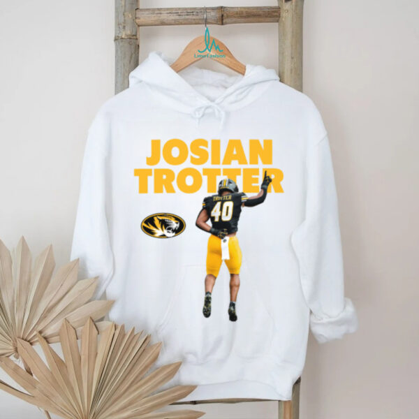 Mizzou Football Josiah Trotter Illustrated T Shirt Hoodie
