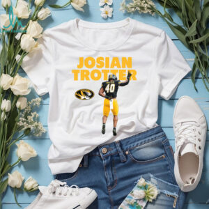 Mizzou Football Josiah Trotter Illustrated T Shirt Hoodie