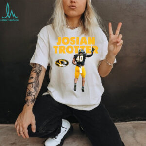 Mizzou Football Josiah Trotter Illustrated T Shirt Hoodie