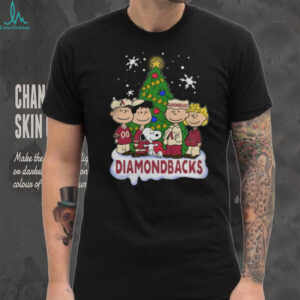 Mlb Snoopy The Peanuts Arizona Diamondbacks Christmas T Shirt