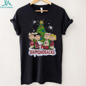 Mlb Snoopy The Peanuts Arizona Diamondbacks Christmas T Shirt