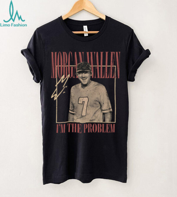 Morgan Wallen Official Store I’m The Problem Dateback Tour 2025 TShirt