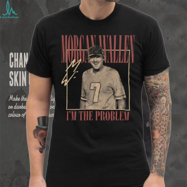 Morgan Wallen Official Store I’m The Problem Dateback Tour 2025 TShirt
