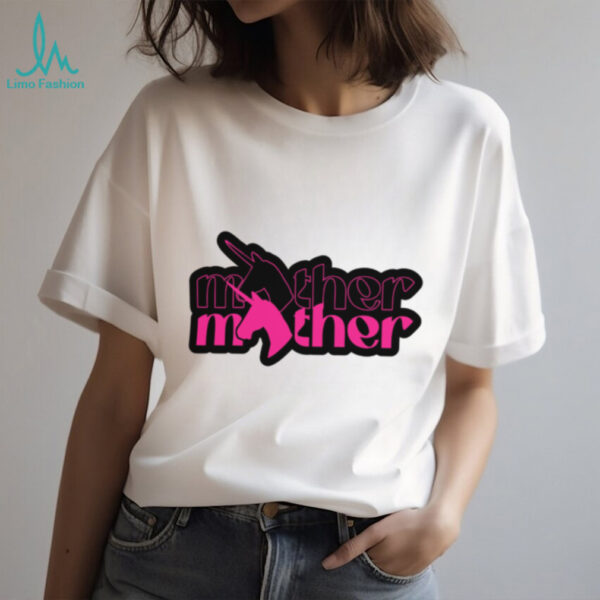 Mother Mother Merchandise Melting Unicorn Logo Shirt