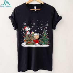 NC State Wolfpack Snoopy Charlie Brown Christmas Holiday T Shirt