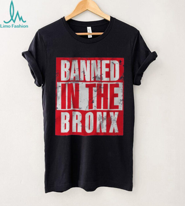 NESN Banned In The Bronx Banner T Shirt