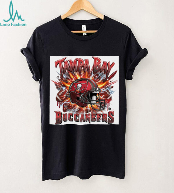 NFL Tampa Bay Buccaneers   Drip Helmet Tee
