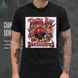 NFL Tampa Bay Buccaneers Drip Helmet Tee