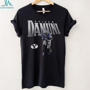 NIL Store Byu Football Raider Damuni Illustrated T Shirt