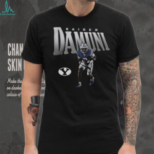 NIL Store Byu Football Raider Damuni Illustrated T Shirt