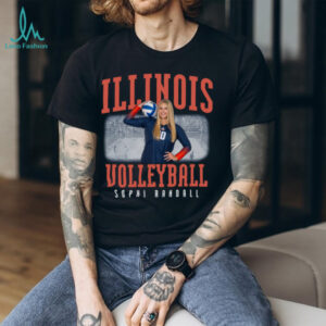 NIL Store Illinois Volleyball Sophi Randall Illustrated T Shirt