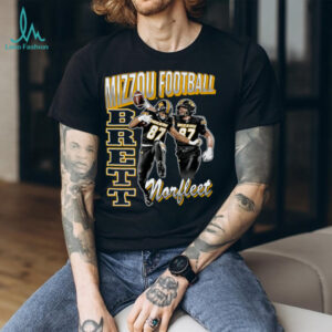 NIL Store Mizzou Football Brett Norfleet Pepper Illustrated T Shirt