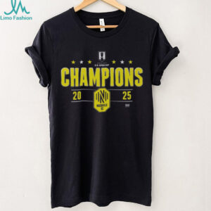 Nashville SC 500 Level 2025 Lamar Hunt U.S. Open Cup Champions T Shirt