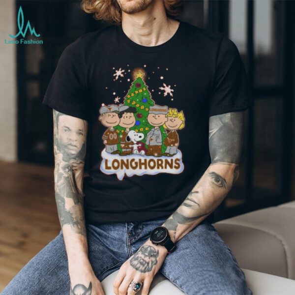 Ncaa Snoopy The Peanuts Texas Longhorns Christmas T Shirt