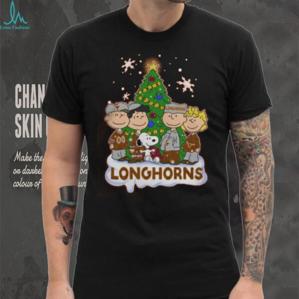 Ncaa Snoopy The Peanuts Texas Longhorns Christmas T Shirt