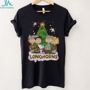 Ncaa Snoopy The Peanuts Texas Longhorns Christmas T Shirt