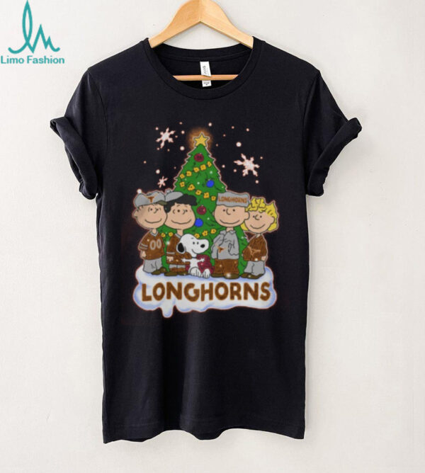 Ncaa Snoopy The Peanuts Texas Longhorns Christmas T Shirt