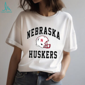 Nebraska Cornhuskers Football Helmet Number One Shirt