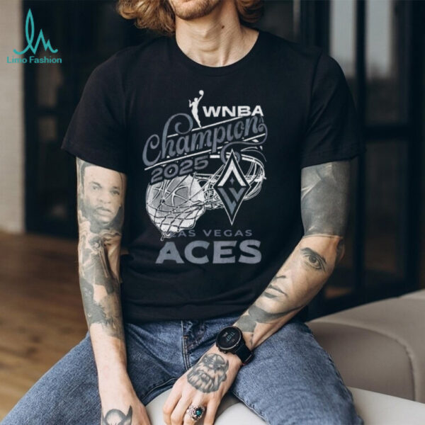 New Era Las Vegas Aces 2025 Wnba Champions T Shirt