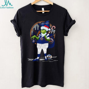 New York Mets Grinch Christmas Holiday Baseball Fan T Shirt
