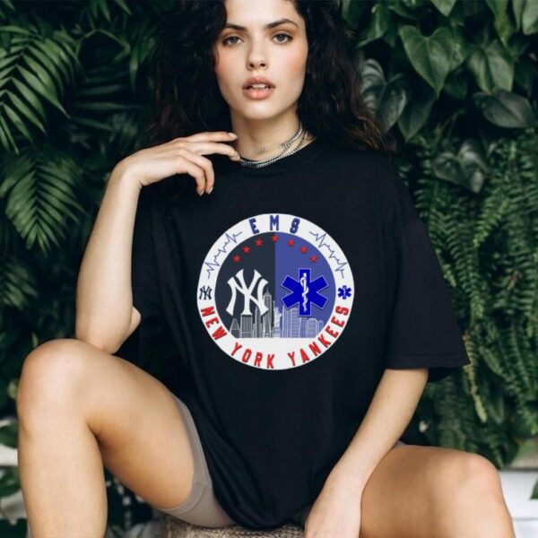 New York Yankees Ems Skyline City 2025 T Shirt