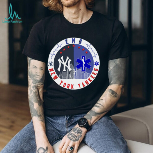New York Yankees Ems Skyline City 2025 T Shirt