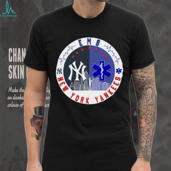 New York Yankees Ems Skyline City 2025 T Shirt