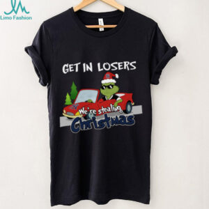 New York Yankees Grinch Christmas T Shirt Get In Losers We’re Stealing Christmas Holiday Tee