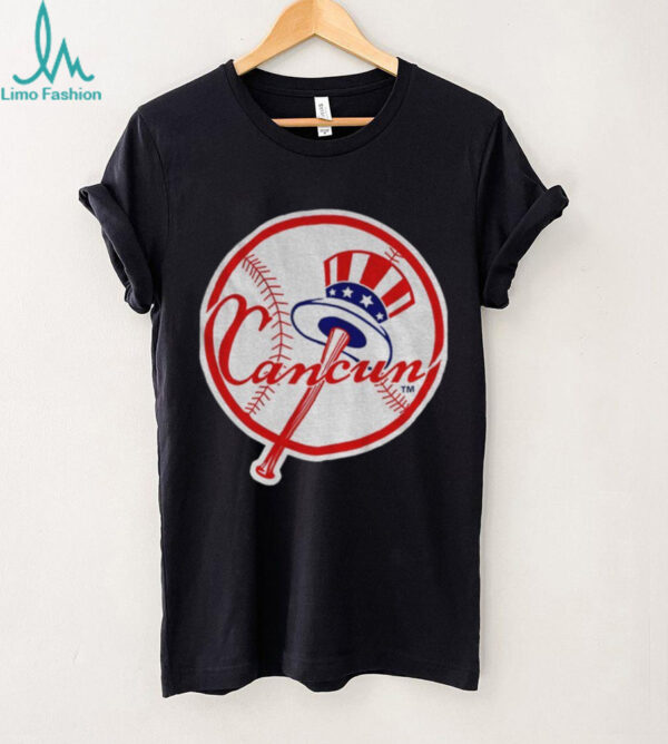 New York Yankees logo cancun funny shirt