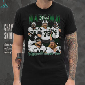 Nick Mangold New York Jets NFL Football 1984 2025 RIP Legends never Die graphic shirt
