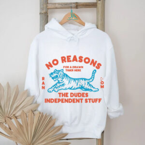 No Reasons Tiger Random Dudes Stuff T Shirt