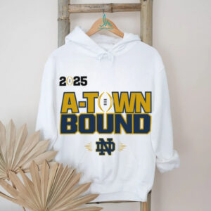 Notre Dame Fighting Irish College Football Playoff 2025 National Championship Game A Town Bound T Shirts