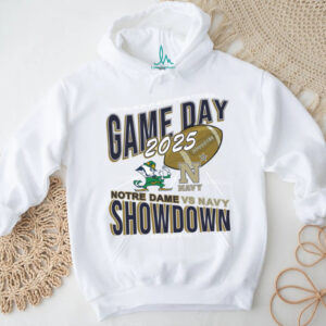 Notre Dame vs Navy Football Tee Fighting Irish Game Day Shirt