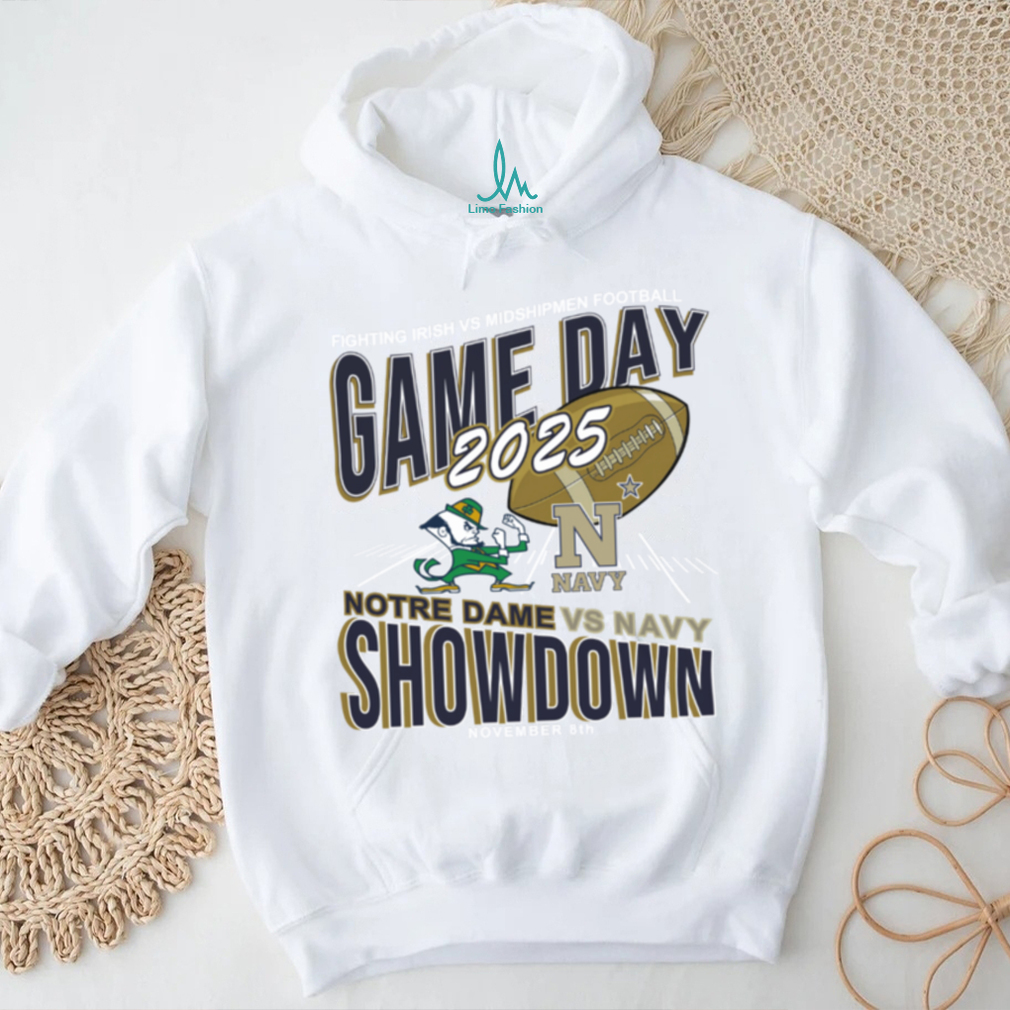 Notre Dame vs Navy Football Tee Fighting Irish Game Day Shirt Notre Dame vs Navy Football Tee Fighting Irish Game Day Shirt