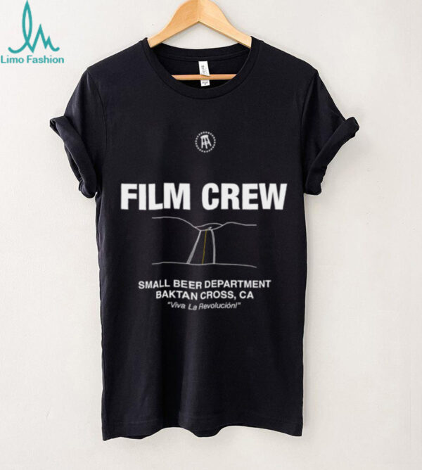 OBAA Film Crew Small Beer Department Baktan Cross Shirt