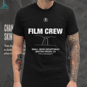 OBAA Film Crew Small Beer Department Baktan Cross Shirt