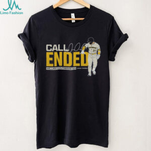 Official Call Ended William Contreras Call Ended MLB Slash Line Signature t shirt