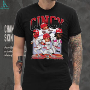 Official Cincy Shirt Store Cincinnati Rollin’ on the River Baseball Shirt