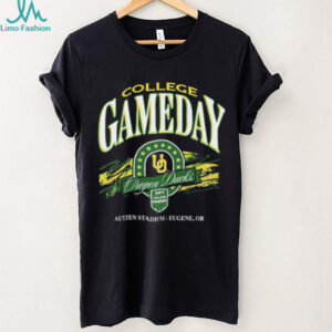 Official College GameDay Oregon Ducks Football NCAA Autzen Stadium Eugene OR 2025 t shirt