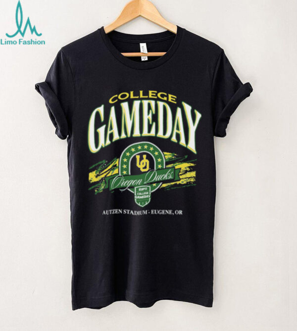 Official College GameDay Oregon Ducks Football NCAA Autzen Stadium Eugene OR 2025 t shirt