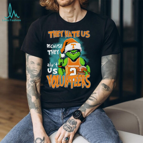 Official Grinch They Hate Us Because They Ain’t Us Volunteers 2025 Hoodie