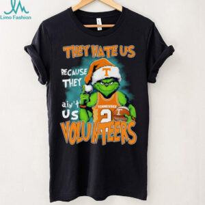 Official Grinch They Hate Us Because They Ain’t Us Volunteers 2025 Hoodie