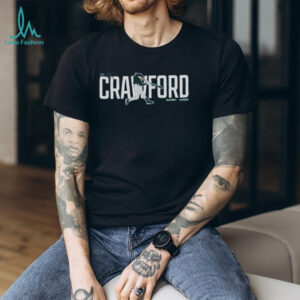 Official JP Crawford Seattle Mariners MLB Slash Line Signature Painting t shirt