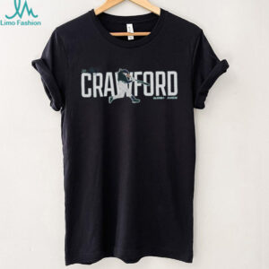 Official JP Crawford Seattle Mariners MLB Slash Line Signature Painting t shirt