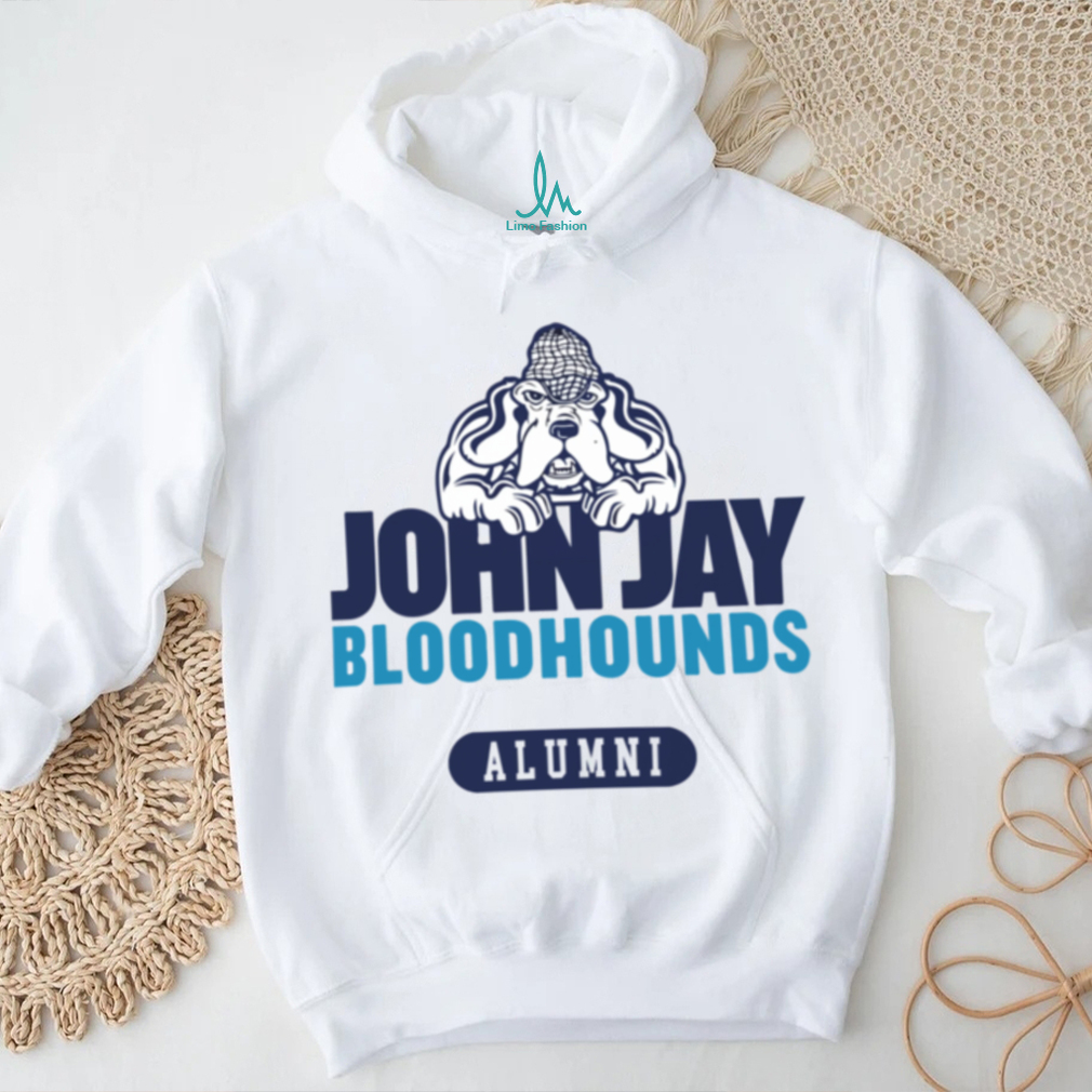 Official John Jay College of Criminal Justice Bloodhounds Alumni Hoodie Official John Jay College of Criminal Justice Bloodhounds Alumni Hoodie
